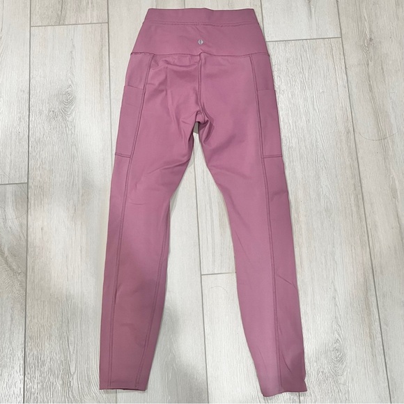 Tavi High Waisted Leggings w/ Pockets & Drawstring Size Small - Picture 3 of 3